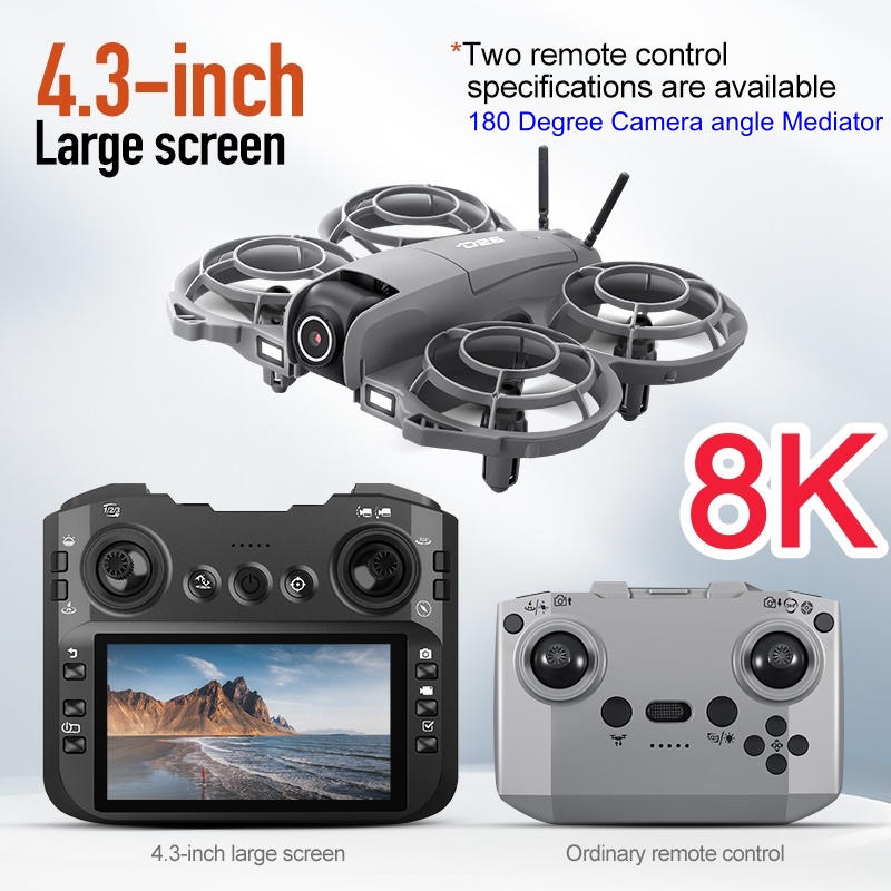 Drone Camera Hd - โดรนบังคับวิทยุจอใหญ่ พร้อมกล้อง 8K HD โดรนบังคับด้วยระบบ Optical