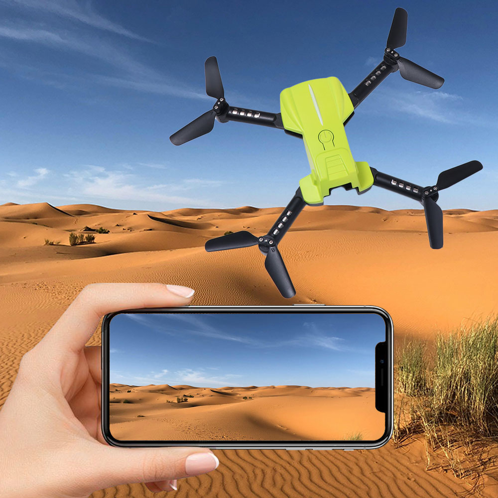 Drone Camera Hd - RC เฮลิคอปเตอร์ ABS รีโมทคอนโทรลเครื่องบินของเล่นภาพทางอากาศสี่แกน K10 มินิโดรน