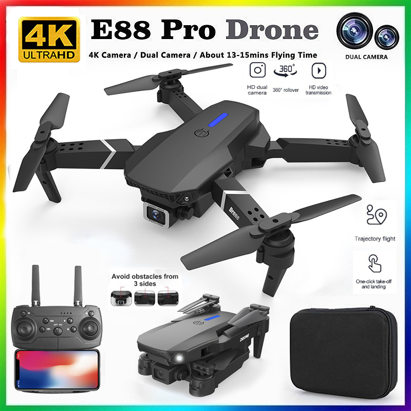 โดรนรุ่นใหม่ E88 ปี 2026 ระดับ - Drone Camera Wide Angle บทวิจารณ์และราคา