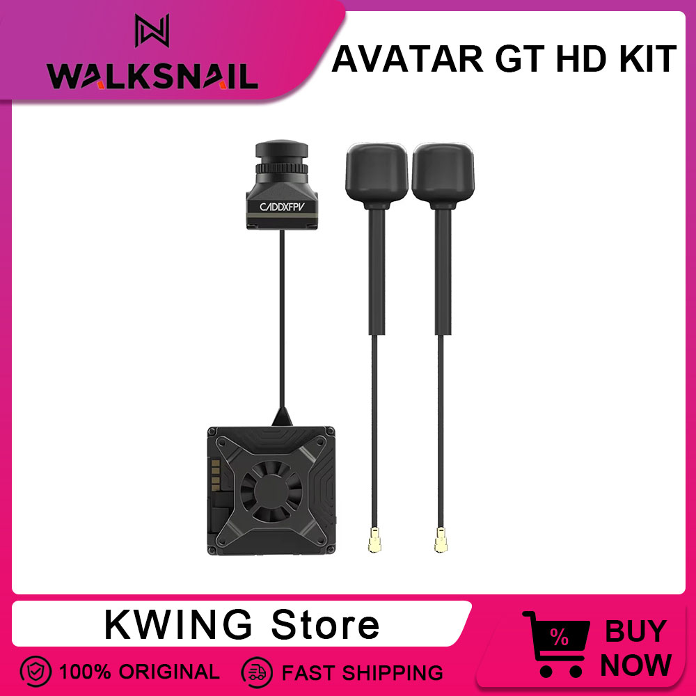Walksnail Avatar GT HD KIT 2W  - Drone Camera Hd บทวิจารณ์และราคา