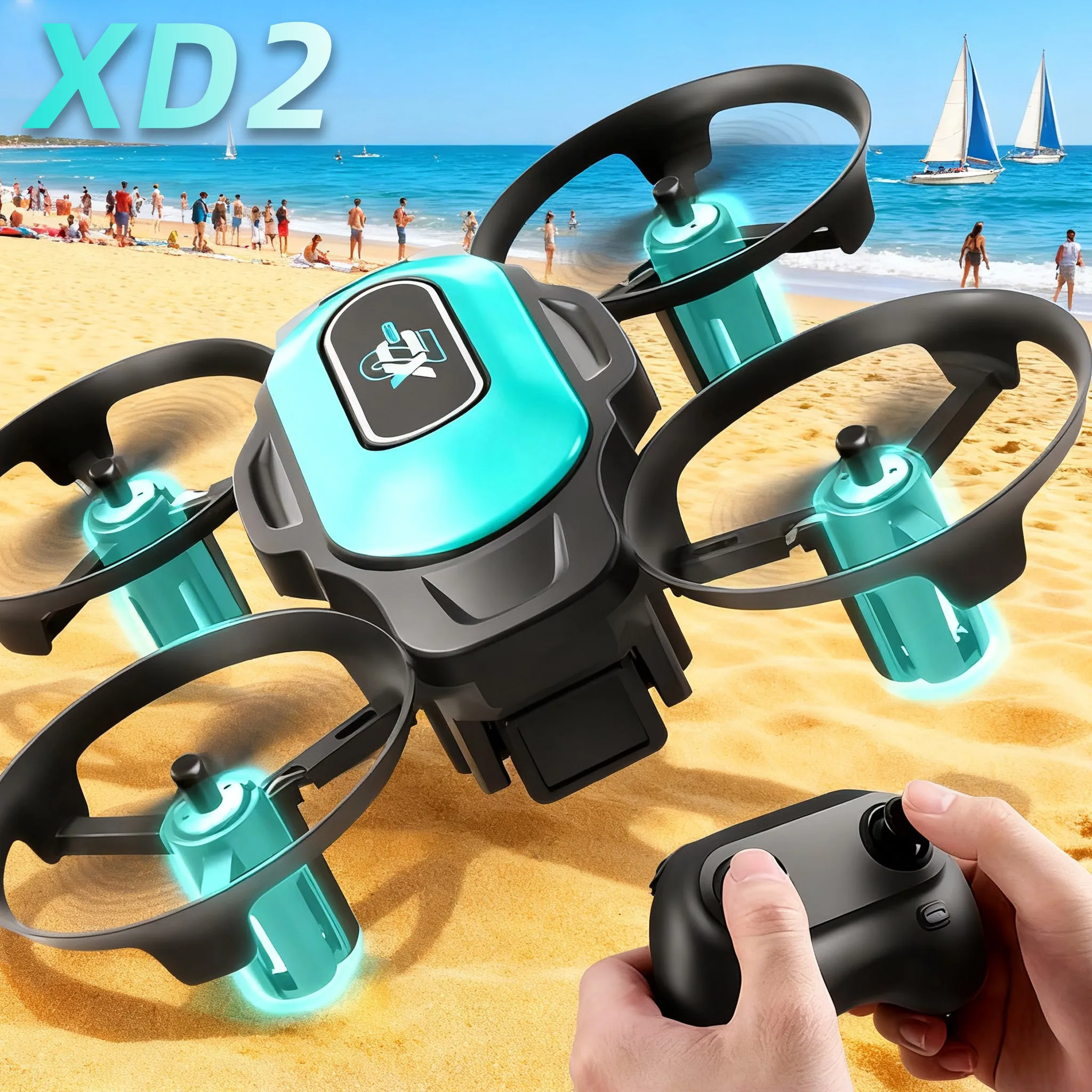 โดรนขนาดเล็ก XD2, 360 °   การพ - Drone Camera 4K บทวิจารณ์และราคา