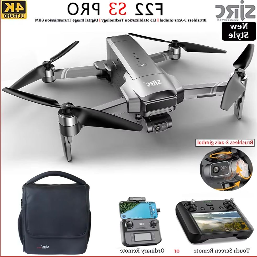 โดรน SJRC F22 S3 pro พับได้สำห - Drone Camera Action บทวิจารณ์และราคา
