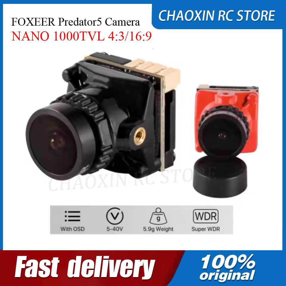 กล้อง FOXEER Predator5 NANO 10 - Drone Camera Lens บทวิจารณ์และราคา