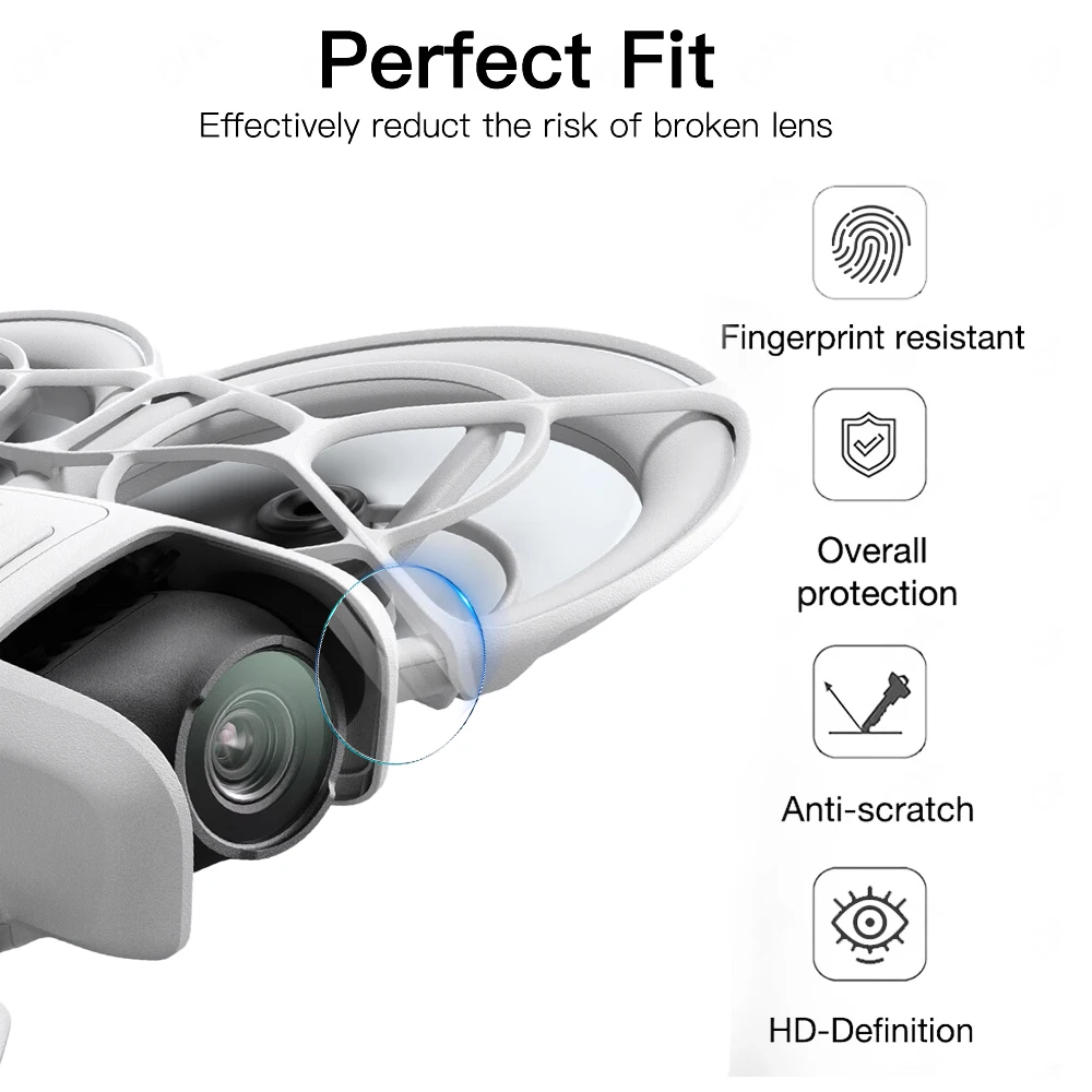 10/1 ชิ้น ฟิล์มกันรอยกระจกนิรภ - Drone Camera Filter บทวิจารณ์และราคา
