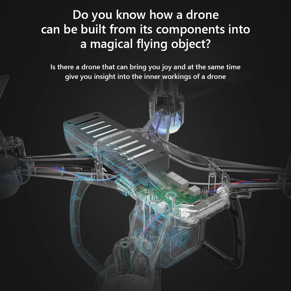 โดรน JJRC H108 ประกอบเองได้ ฝึ - Drone Camera 4K บทวิจารณ์และราคา