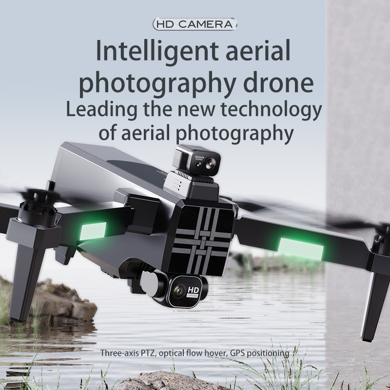 โดรน A380 4K HD สามแกนกันสั่นแ - Drone Camera 4K บทวิจารณ์และราคา