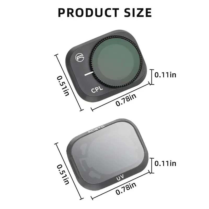 ชุดฟิลเตอร์ DIY สำหรับกล้องโดร - Drone Camera Filter บทวิจารณ์และราคา