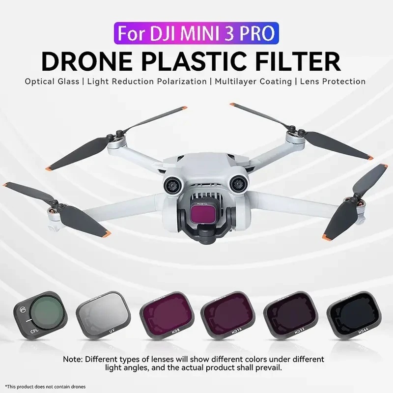 ชุดฟิลเตอร์ DIY สำหรับกล้องโดร - Drone Camera Filter บทวิจารณ์และราคา