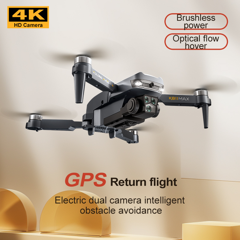 K811MAX โดรนโดรน: ไร้แปรงถ่าน, - Drone Camera 4K บทวิจารณ์และราคา