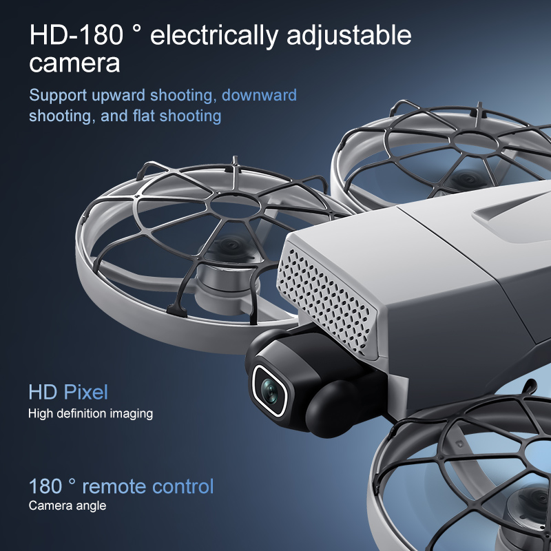 โดรน G63 8K HD กล้องคู่ 180 °  - Drone Camera Vlog บทวิจารณ์และราคา